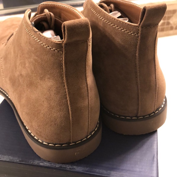 MEN’s SUEDE LEATHER BOOT TAUPE - Picture 7 of 8